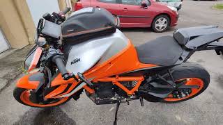 KTM 1290 SDR 2022 cold start with Xrace exhaust [upl. by Anitsua636]