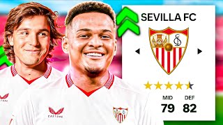 I Rebuild SEVILLA But YOU Decided My Transfers 😅 [upl. by Innavoij]