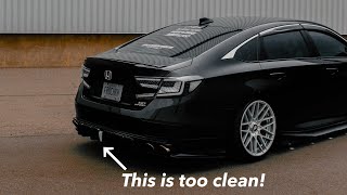 Honda Accord Clear WHITE diffuser Light upgrade [upl. by Ydissac297]