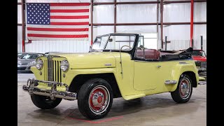 1949 Willys Jeepster For Sale  Walk Around [upl. by Nyllaf343]