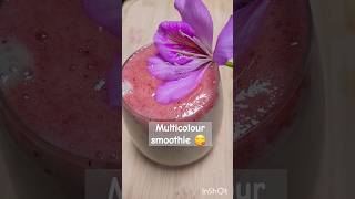 🥳🌸 multicoloured smoothie 😋 shorts juicewrld odiavlog odisha [upl. by Aloysia]