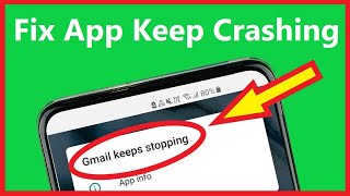 Fix Android Apps Keep Crashing OR App Keeps Stopping Android [upl. by Yvon]