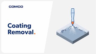 Coating Removal with Comco MicroBlasting Equipment [upl. by Aneema]