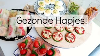 6x Recept Gezonde Hapjes voor tijdens de Feestdagen [upl. by Mancino]