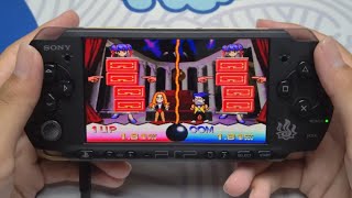 Bishi Bashi Special PS1 on PSP Gameplay [upl. by Dulcine]