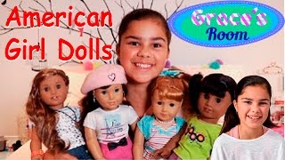 My American Girl Collection  Graces Room [upl. by Stephanie]