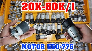 Thanh lý lô motor 380550775 12v gía 20k50k hàng tháo máy bãi nội địa Úc [upl. by Essilrahc]