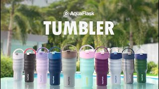 Keep your moments fun amp memorable with the AquaFlask TUMBLER [upl. by Omidyar751]