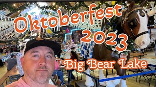 Big Bear Oktoberfest  Big Bear California Vlog [upl. by Enirod]