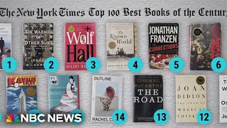 New York Times releases list of top books of the 21st century [upl. by Pomfrey]