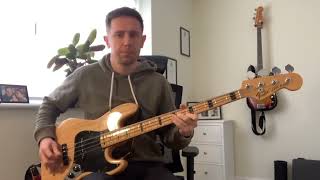 The Smiths  Barbarism Begins At Home bass cover [upl. by Atenahs423]