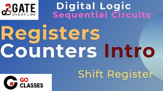 Introduction to Registers and Counters  Sequential Circuits  Digital Logic Design  DLD [upl. by Ilojne]