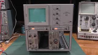 Tektronix 7704A Calibration [upl. by Tanney]