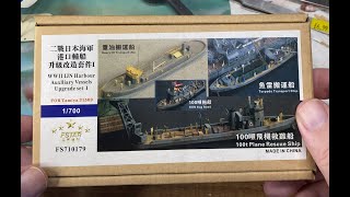 Five star models and Tamiya 1700 scale tugger set [upl. by Lotsirb58]