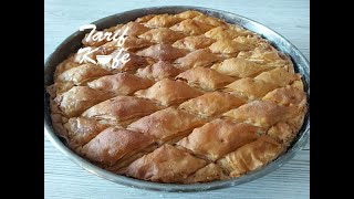 Baklavanın En Pratik Yöntemi 4 BEZELİ BAKLAVA YAPIMI [upl. by Llemmart]