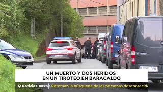 Tiroteo en Barakaldo se salda con un muerto dos heridos y 3 detenidos  Antena 3 Noticias [upl. by Melinda77]