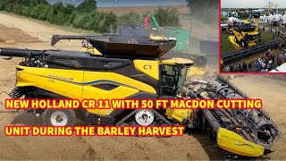 New Holland CR 11 Large Combine Harvester  Discover Modern Harvesting Technology [upl. by Stiles]