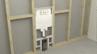 Fitting and Installation of Concealed Cisterns for Wall Hung Toilets [upl. by Terrag]