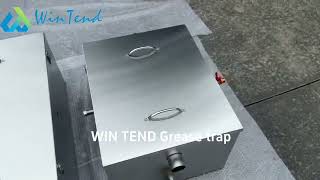 WIN TEND Stainless Steel Grease trap [upl. by Earezed59]