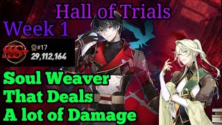 【Hall of Trials】Rampaging Death Dealer Ray Boss Fight  Epic Seven [upl. by Ennovahc]