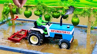 Diy diorama making mini motor water pump science project captainfarma [upl. by Gathers507]