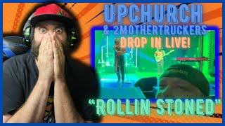 UpchurchOfficial and 2mothertruckers139 Drop in on live stream and Performs quotRollin Stonedquot LIVE [upl. by Lasiaf929]