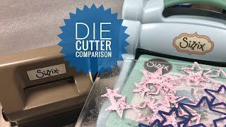 Compare Die Cutters  Big Shot Plus Big Shot and Sidekick [upl. by Medin]