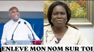 SIMONE GBAGBO  RECADRE LAURENT GBAGBO ET REFUSE DENLEVER SON NOM SUR ELLE [upl. by Legnaleugim]