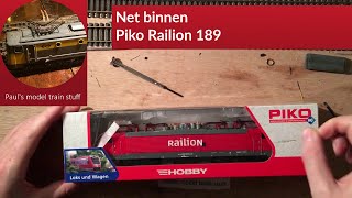 Net binnen Piko Railion 189 [upl. by Olympium]