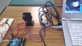 Arduino  ServoSG90  WEB Camera  OpenCV [upl. by Fatimah]