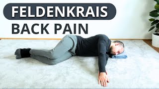 Feldenkrais for BACK Pain  Fix Back amp Shoulder Pain in 10 Minutes Somatics [upl. by Geithner]