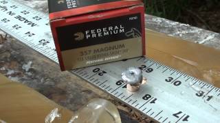 Gel Test  357 Mag  Winchester Silvertip 145 Gr [upl. by Amathiste]