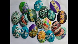 Pysanky Challenge  Writing Pysanky on Eggs with VERY large holes  Part 2 [upl. by Leeban]