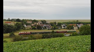 2x 12KVD Sound  118 757 mit Sonderzug von Chemnitz nach Katzhütte [upl. by Adnalahs411]