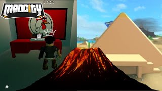 DE MAD CITY PIRAMIDE SCHAT GEVONDEN Roblox Mad City [upl. by Akisey376]