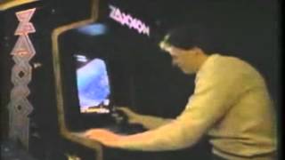 Sega arcade video game commercial  Zaxxon [upl. by Odracer470]