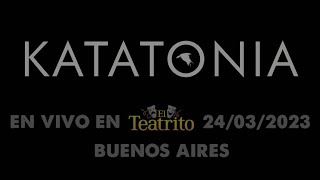 KATATONIA  quotForsakerquot  24032023  El Teatrito Buenos Aires [upl. by Dnaleel710]