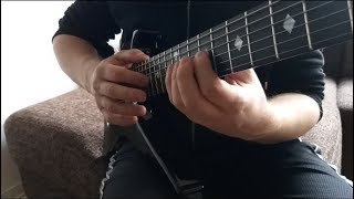 Death  Sacred Serenity guitar cover incl solos [upl. by Johnette184]