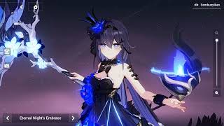 Honkai Impact 3 Seele Vollerei Herrscher of Rebirth Eternal Nights Embrace Outfit Trial [upl. by Lyrahc]