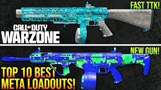 WARZONE New TOP 10 BEST META LOADOUTS After Major META Update WARZONE Best Weapons [upl. by Thorlie]