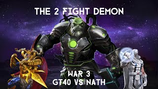 The 2 Fight Demon Has Arrived Season 50 Alliance War 3 [upl. by Bertelli889]