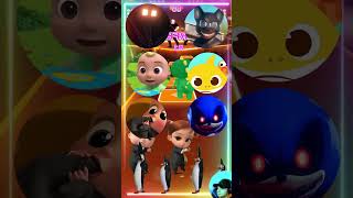 House Head Cartoon Cat Cocomelon Baby Shark Baby Boss Sonic Exe Tiles Hop [upl. by Asilam]