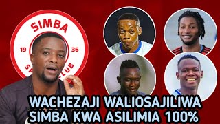 Simba Leo Imetangaza Wachezaji Waliosajiliwa Kwa Asimilia 100 Usajili Simba 2023 na 2024 [upl. by Signe]