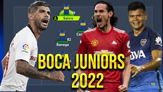 MI BOCA PARA GANAR LA LIBERTADORES EN 2022 FICHAJES VENTAS CESIONES FORMACION [upl. by Bruis]