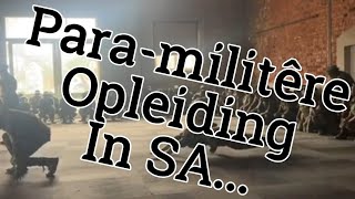 Paramilitêre Opleiding in SA [upl. by Fraze]