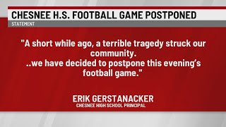 Chesnee High School Football Game postponed due to terrible tragedy [upl. by Williams]