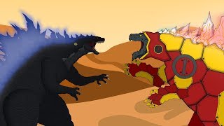 Legendary Godzilla vs Evolution of Godzilla Earth Size Comparison  Godzilla Movie [upl. by Edmee]