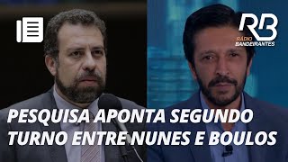 Paraná Pesquisas Levantamento aponta Nunes e Boulos no segundo turno  Jornal Gente [upl. by Yaluz874]