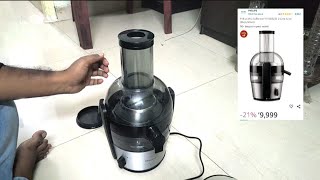 Philips juicer HR1863 tamil review [upl. by Nitaj125]