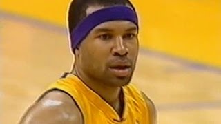 Derek Fisher Full Highlights vs Spurs 2001 WCF GM4  28 Pts 1113 FG 67 3PT [upl. by George481]